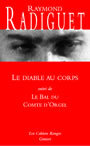 Couverture du livre Le diable au corps - le bal du comte d'orgel - RADIGUET RAYMOND - 9782246157731
