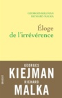 Book cover: Eloge de l'irrévérence - Malka Richard - 9782246819813