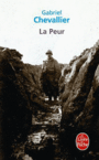 Couverture du livre La peur - CHEVALLIER GABRIEL - 9782253127819