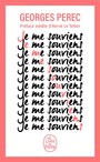 Couverture du livre Je me souviens - PEREC GEORGES - 9782253908869