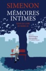 Couverture du livre Mémoires intimes, suivis du livre de Marie-Jo - SIMENON GEORGES - 9782258152694