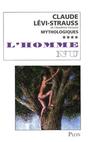 Couverture du livre Mythologiques 4 L'homme nu - Lévi-Strauss Claude - 9782259211031