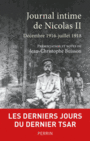 Couverture du livre Journal intime de Nicolas II. Décembre 1916 - juillet 1918 - BUISSON JEAN-CHRISTOPHE - 9782262076030