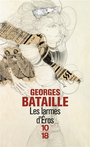Couverture du livre Larmes d'Eros (Les) - BATAILLE GEORGES - 9782264059895