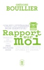Couverture du livre Rapport sur moi - Bouillier Grégoire - 9782290231173