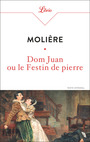 Couverture du livre Dom Juan ou Le Festin de pierre - Molière - 9782290426630