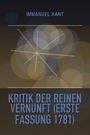Couverture du livre Kritik der reinen Vernunft (Erste Fassung 1781) - KANT IMMANUEL - 9782291093626