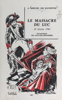 Couverture du livre Le massacre du Luc, 28 février 1794 - Mercier des Rochettes André - 9782307347590