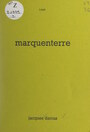 Couverture du livre Marquenterre - DARRAS JACQUES - 9782307260905