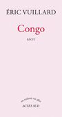 Couverture du livre Congo - VUILLARD ERIC - 9782330006198