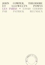 Couverture du livre Parias (Les) - POWYS JOHN COWPER - 9782358731720