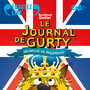 Couverture du livre Le Journal de Gurty. Vacances en Angleterre - Santini Bertrand - 9782377317189