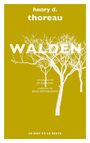 Couverture du livre Walden - THOREAU HENRY DAVID - 9782384312696
