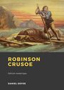 Couverture du livre Robinson Crusoé - DEFOE DANIEL - 9782384610310