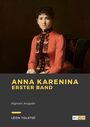 Couverture du livre Anna Karenina. Erster Band - Tolstoï Léon - 9782384610976