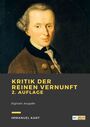 Couverture du livre Kritik der reinen Vernunft - KANT IMMANUEL - 9782384612512