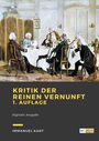Couverture du livre Kritik der reinen Vernunft - 1. Auflage - KANT IMMANUEL - 9782384614073