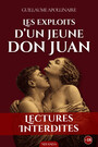 Couverture du livre Les exploits d'un jeune don juan - APOLLINAIRE GUILLAUME - 9782390841357