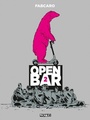 Couverture du livre Open bar 1 et 2 - Fabcaro - 9782413025030