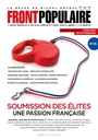 Couverture du livre Front populaire, nº25. Soumission des élites : une passion... - Front Populaire - 9782492006395