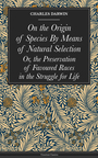 Couverture du livre On the Origin of Species By Means of Natural Selection - DARWIN CHARLES - 9782496770728