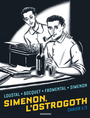 Couverture du livre Simenon, l'Ostrogoth, Vol. 1 - Bocquet José-Louis - 9782505120094