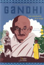 Couverture du livre Gandhi : les aventures d'un futur sage - BAUSSIER SYLVIE - 9782701182971