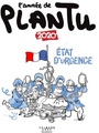 Couverture du livre Année de Plantu 2020 (L') État d'urgence - PLANTU - 9782702182178