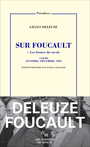 Couverture du livre Sur Foucault - DELEUZE GILLES - 9782707358653