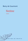 Couverture du livre Sixtine - GOURMONT REMY DE - 9782715244214