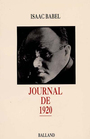 Couverture du livre Journal de 1920 - BABEL ISAAC - 9782715808911