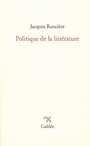 Couverture du livre Politique de la litterature - RANCIERE JACQUES - 9782718607351