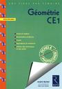 Couverture du livre GEOMETRIE CE1 -DISC.UNE FICHE/SEMAINE - Michel André - 9782725665320