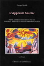 Couverture du livre Apprenti sorcier(textes,lettres,documents 1932-1939) - BATAILLE GEORGES - 9782729112493