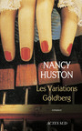 Couverture du livre Variations Goldberg (Les) - HUSTON NANCY - 9782742701827
