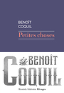 Couverture du livre Petites choses - Coquil Benoît - 9782743660642
