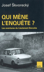 Couverture du livre Qui mène l'enquête ? - SKVORECKY JOSEF - 9782752603616