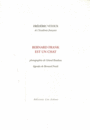 Couverture du livre Bernard Frank est un chat - Vitoux Frédéric - 9782756103082