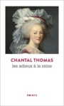 Couverture du livre Adieux à la reine (Les) (NE) - THOMAS CHANTAL - 9782757883310