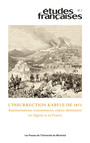Couverture du livre Études françaises. Volume 57, numéro 1, 2021 - Guillaume Isabelle - 9782760643901