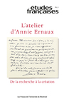 Couverture du livre Études françaises. Volume 61, numéro 2, 2025 - ERNAUX ANNIE - 9782760654631
