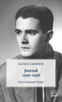 Couverture du livre Journal (1950-1956) - PAQUIN JACQUES - 9782763746395