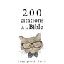 Couverture du livre 200 citations de la Bible - ANONYME - 9782821154667