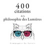Couverture du livre 400 citations de la philosophie des Lumières - ROUSSEAU JEAN-JACQUES - 9782821154735