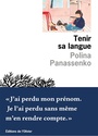 Couverture du livre Tenir sa langue - Panassenko Polina - 9782823619591