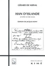 Couverture du livre Han d'islande (d'apres victor hugo) - NERVAL GERARD DE - 9782841744190