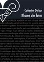 Couverture du livre Rhume des foins - Catherine Dufour - 9782843443152