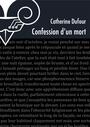 Couverture du livre Confession d'un mort - Catherine Dufour - 9782843443213