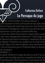 Couverture du livre La Perruque du juge - Catherine Dufour - 9782843443312