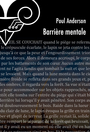 Couverture du livre Barrière mentale - ANDERSON POUL - 9782843445064